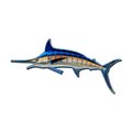 Homepage Marlin Sport Fish Mount Custom Metal Shape Sign HO1130931